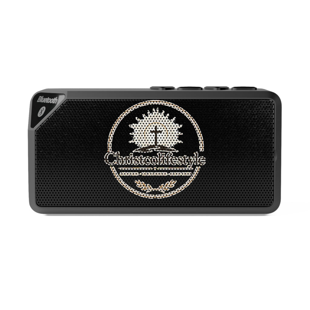 Bluetooth Speaker — Retro Crest Logo Portable Speaker