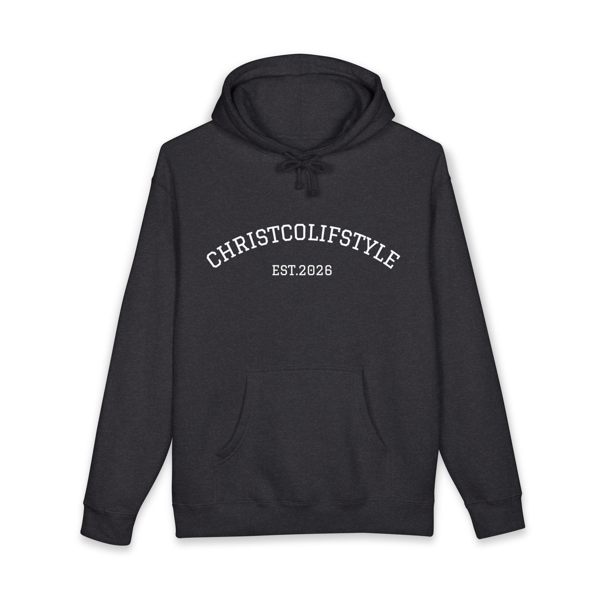 ChristoCoLifestyle EST.2026 Hoodie — Minimal Logo Pullover