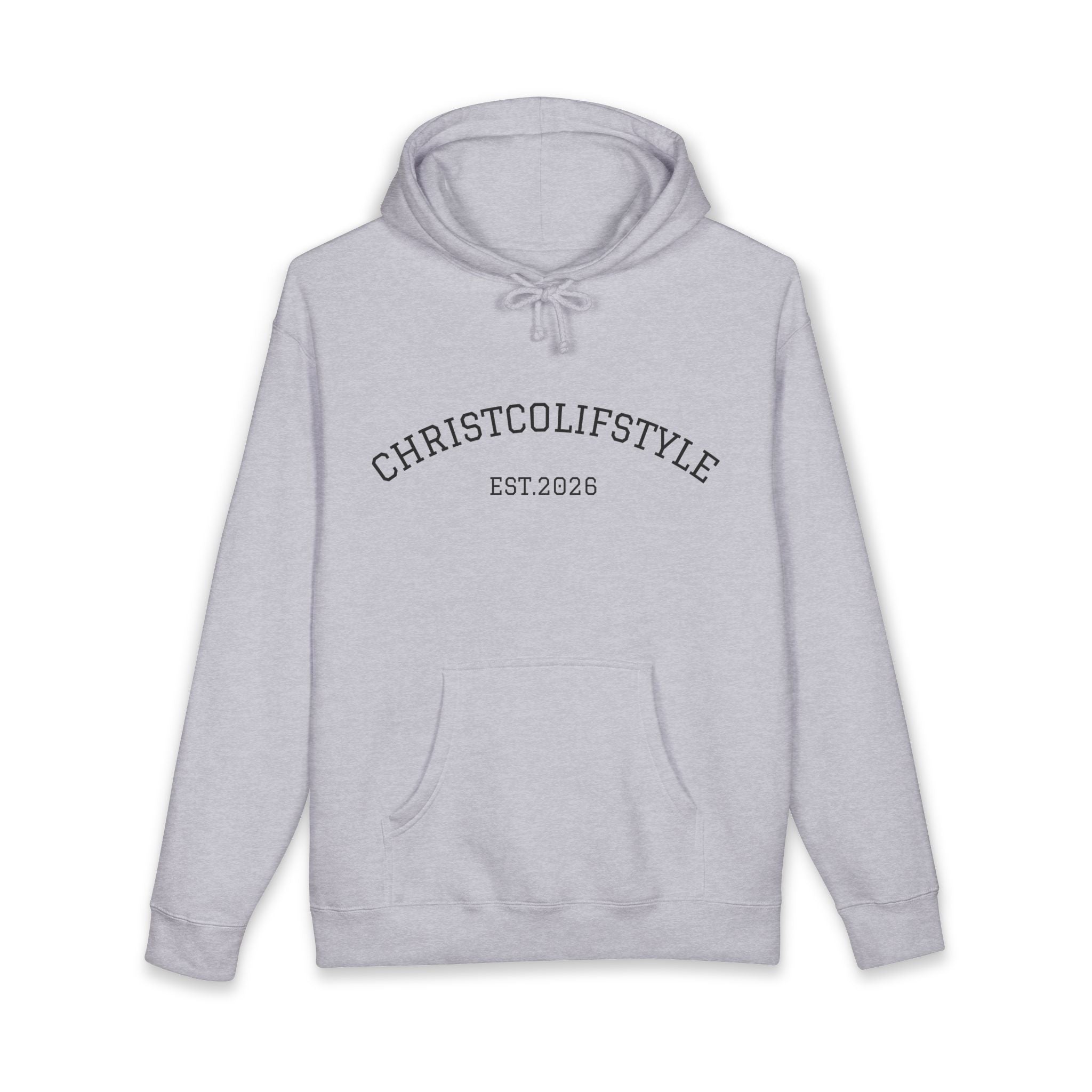 ChristoCoLifestyle EST.2026 Hoodie — Minimal Logo Pullover
