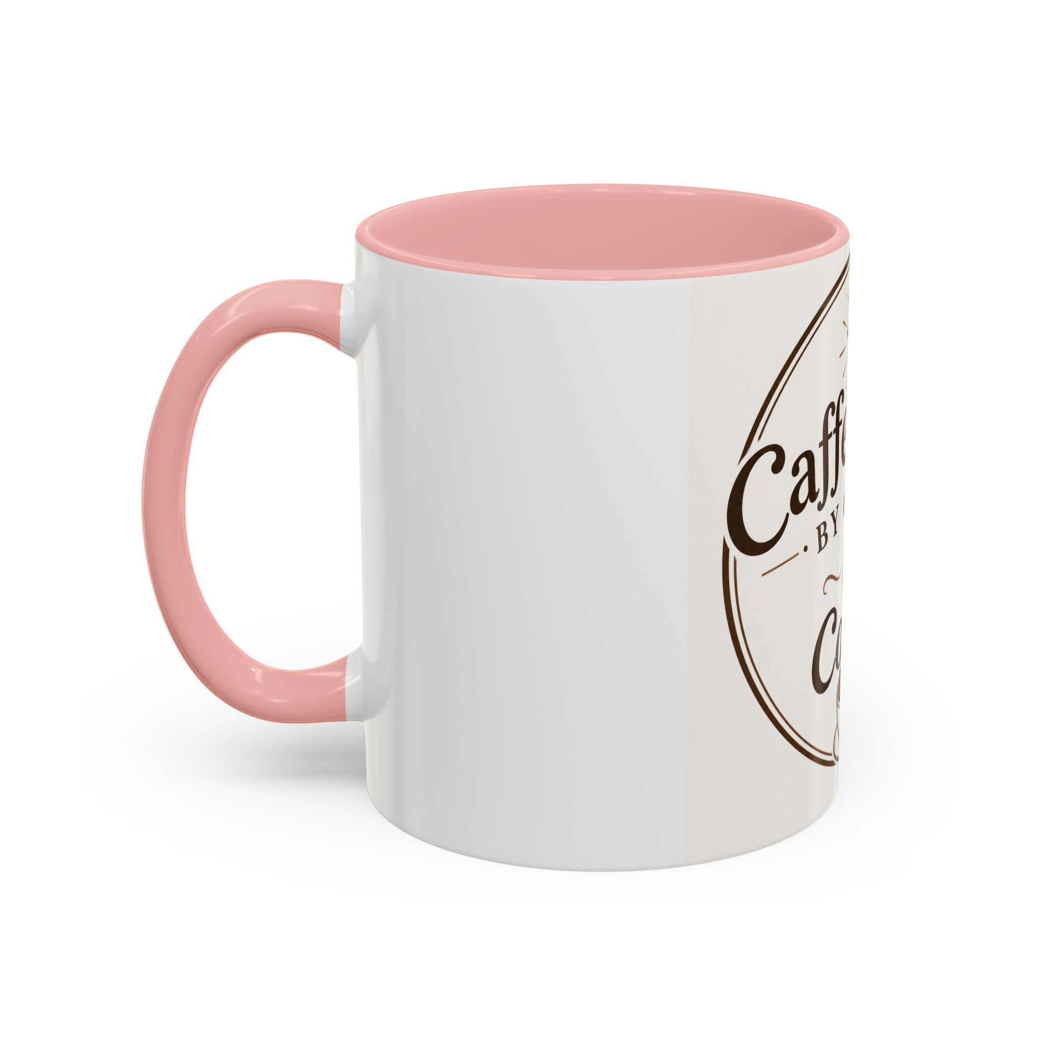Caffennated by Christ & Coffee Accent Mug — Faith‑Filled Coffee Gift (11/15oz)