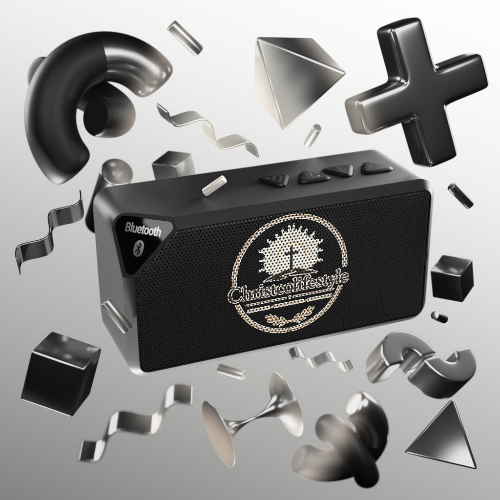Bluetooth Speaker — Retro Crest Logo Portable Speaker