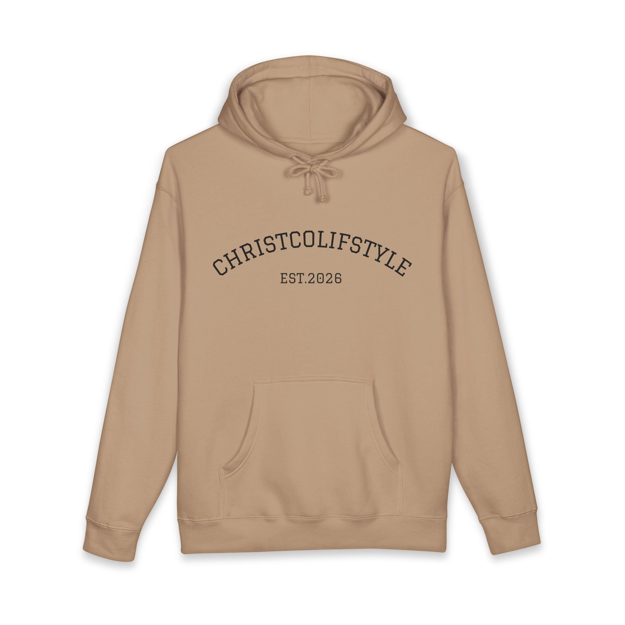ChristoCoLifestyle EST.2026 Hoodie — Minimal Logo Pullover