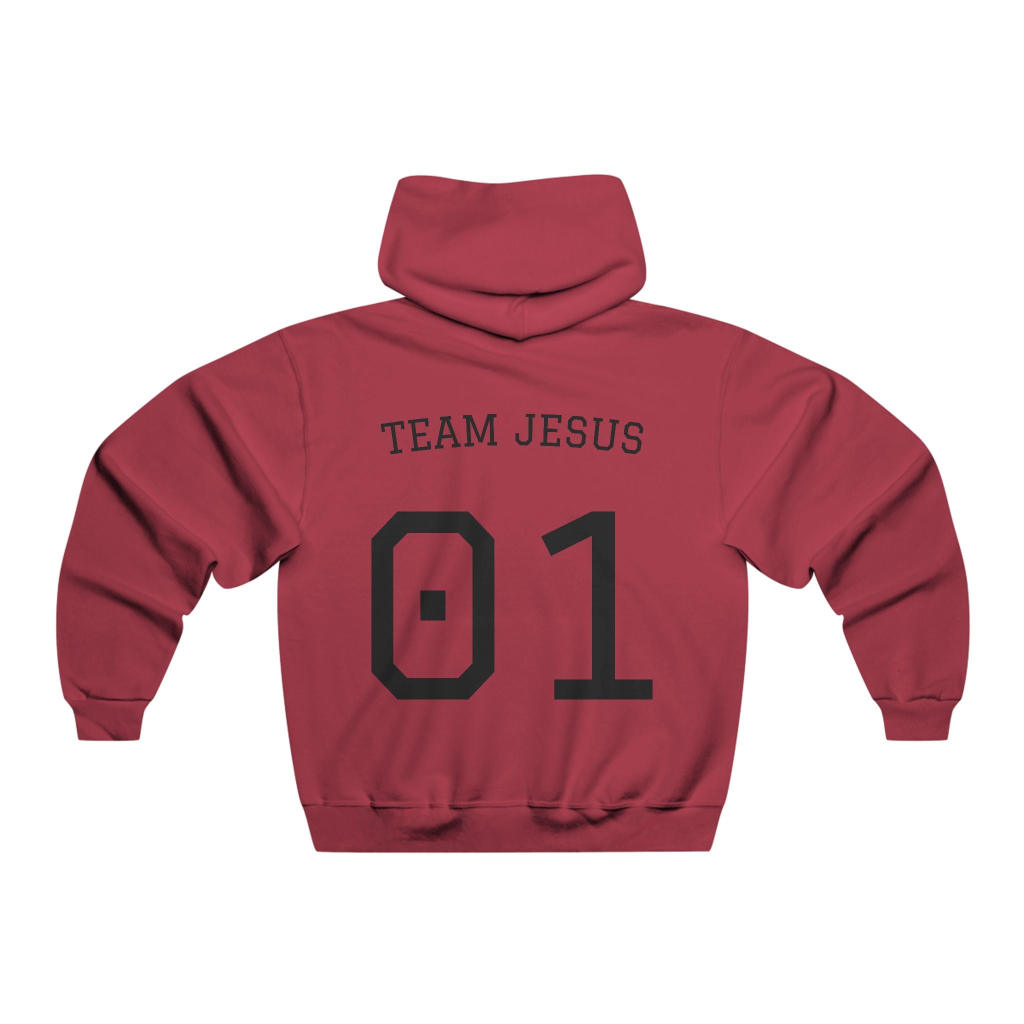 Christian Hoodie "Team Jesus 01" – Christcolifestyle Pullover