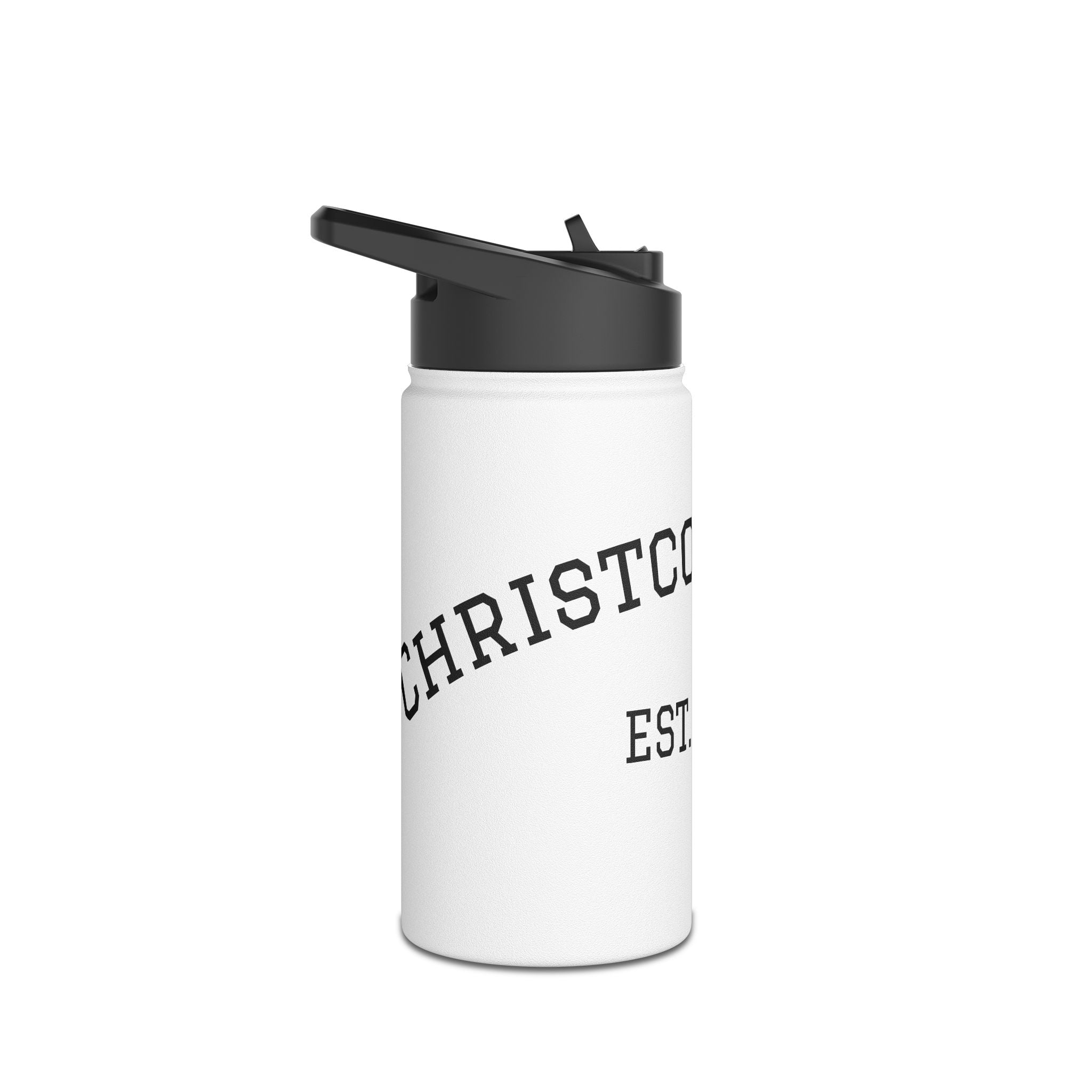Cycling Water Bottle "ChristcoLifestyle" Est. 2026 - Stainless Steel Sports Bottle