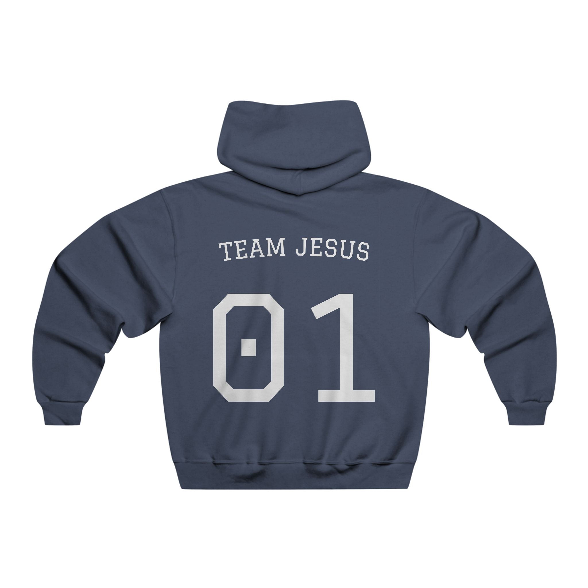 Christian Hoodie "Team Jesus 01" – Christcolifestyle Pullover
