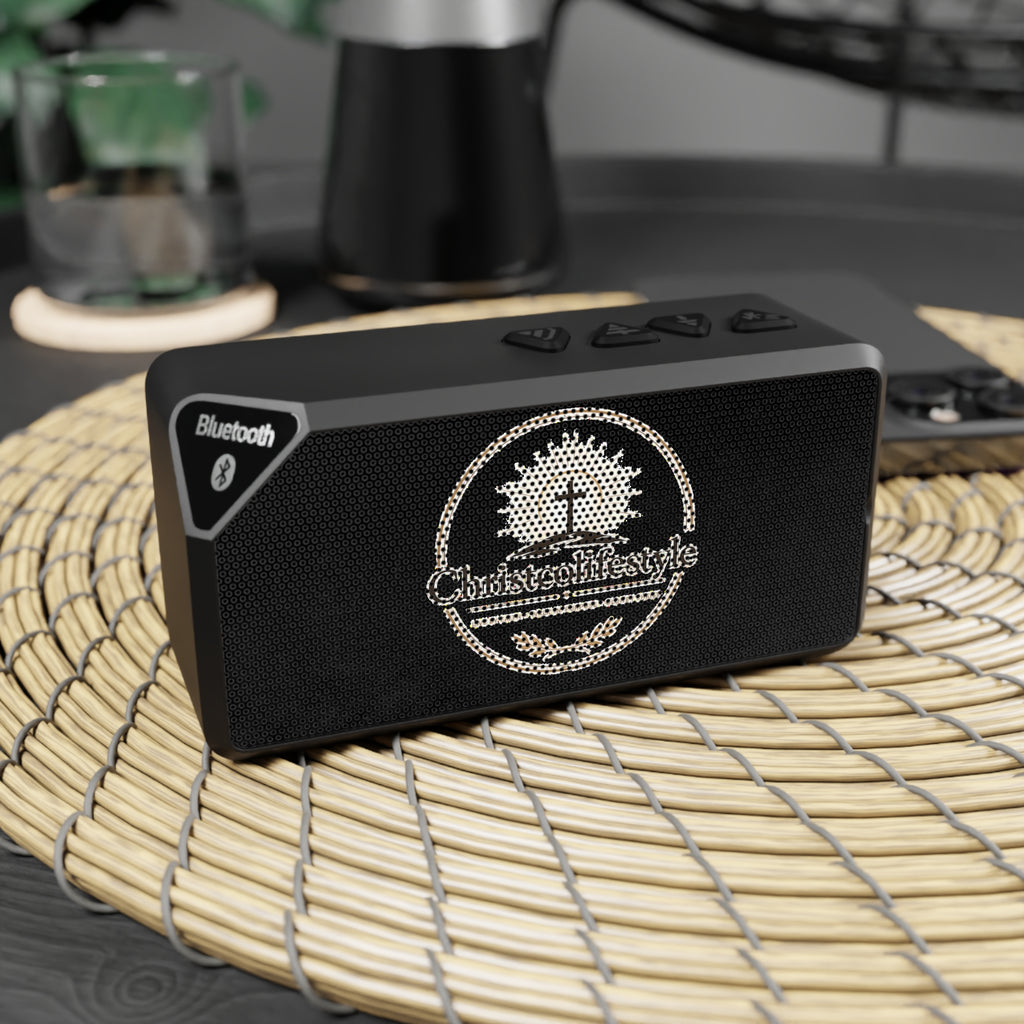Bluetooth Speaker — Retro Crest Logo Portable Speaker