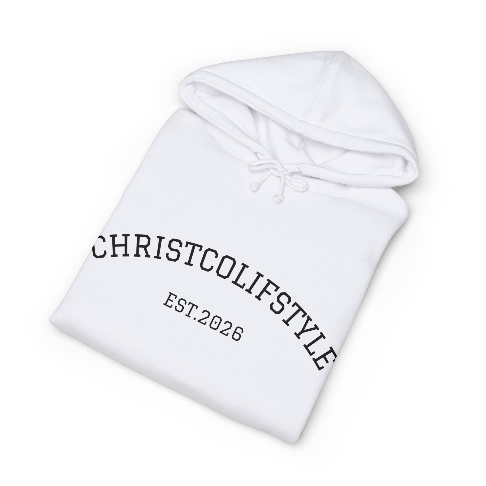 ChristoCoLifestyle EST.2026 Hoodie — Minimal Logo Pullover